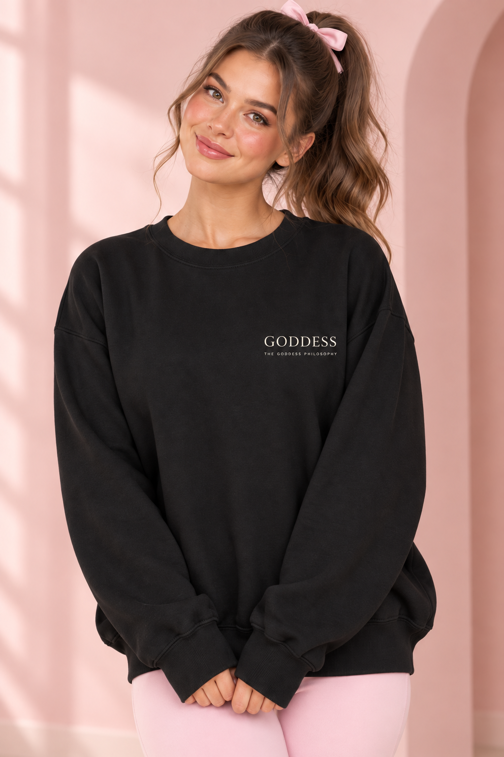 The Goddess Essential Crewneck
